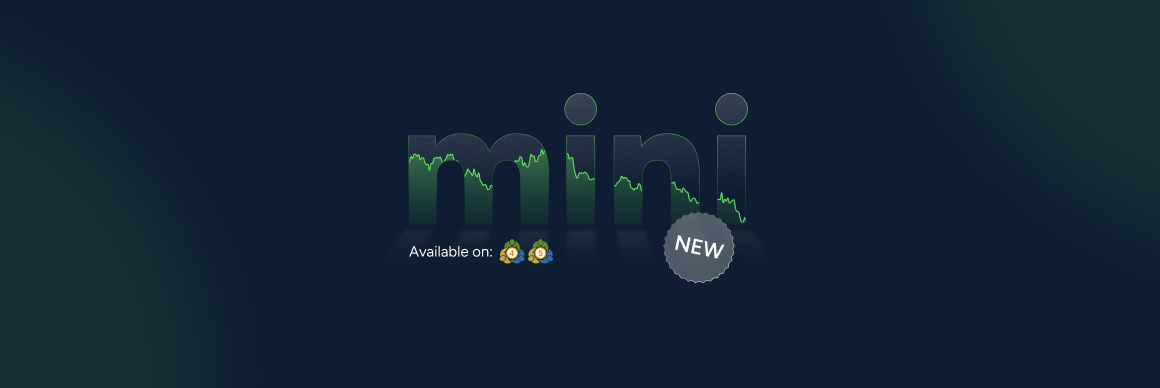 Presentamos la nueva cuenta Mini con apalancamiento dinámico de hasta 2000:1