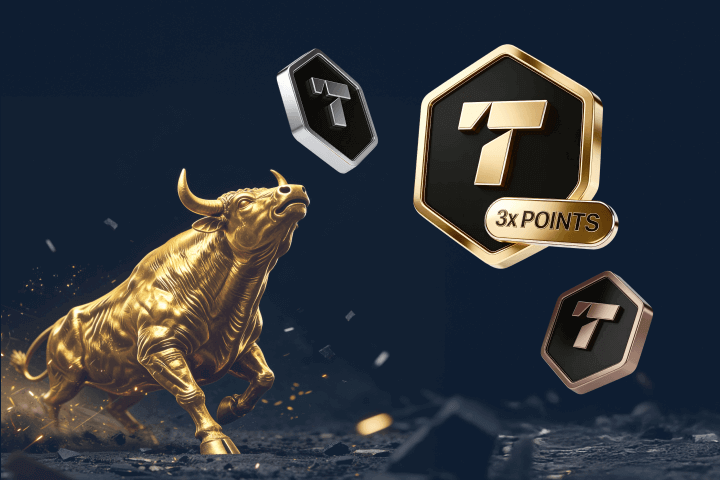 Take advantage of gold’s moves with 3x ThinkRewards points 